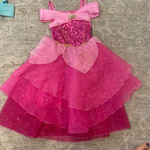 Disney princess Aurora dress size 5/6
